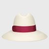 Chapeaux Borsalino | Claudette Panama A Bord Large Et Fin