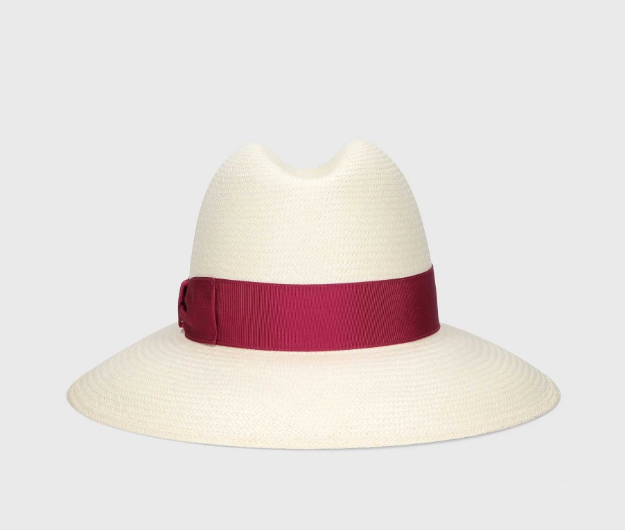 Chapeaux Borsalino | Claudette Panama A Bord Large Et Fin