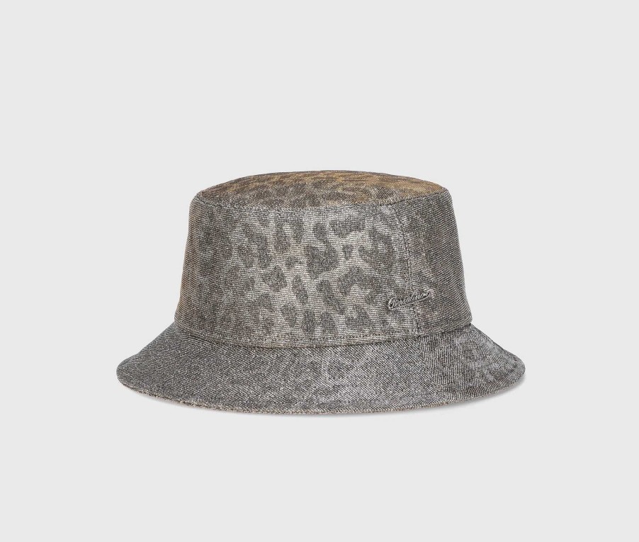 Casquettes Borsalino | Seau Mistero Leopard