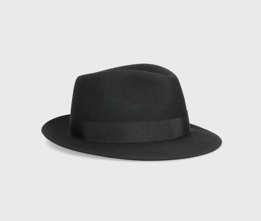 Chapeaux Borsalino | Feutre Brosse Fedora