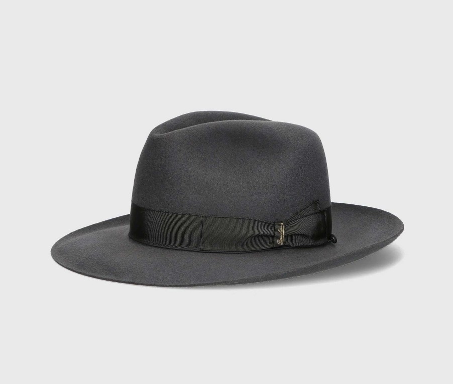 Chapeaux Borsalino | Amedeo Sq Feutre A Large Bord