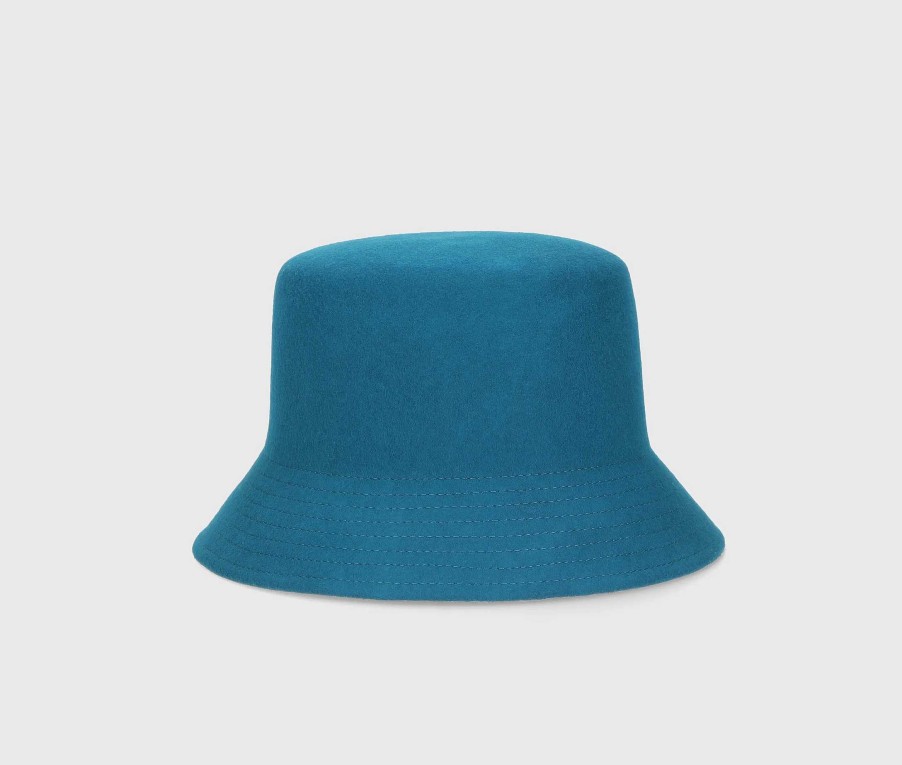 Chapeaux Borsalino | Feutre De Laine Noa Bucket