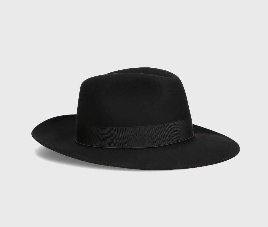 Chapeaux Borsalino | Amedeo Sq Feutre A Large Bord