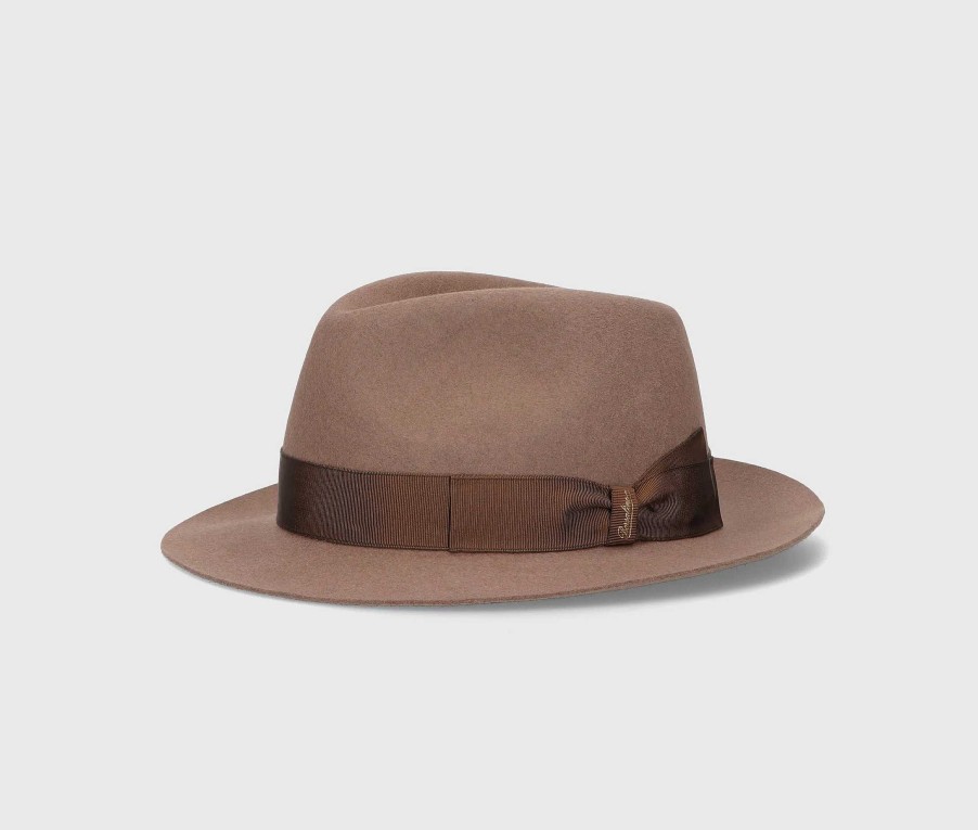 Chapeaux Borsalino | Feutre Brosse Fedora