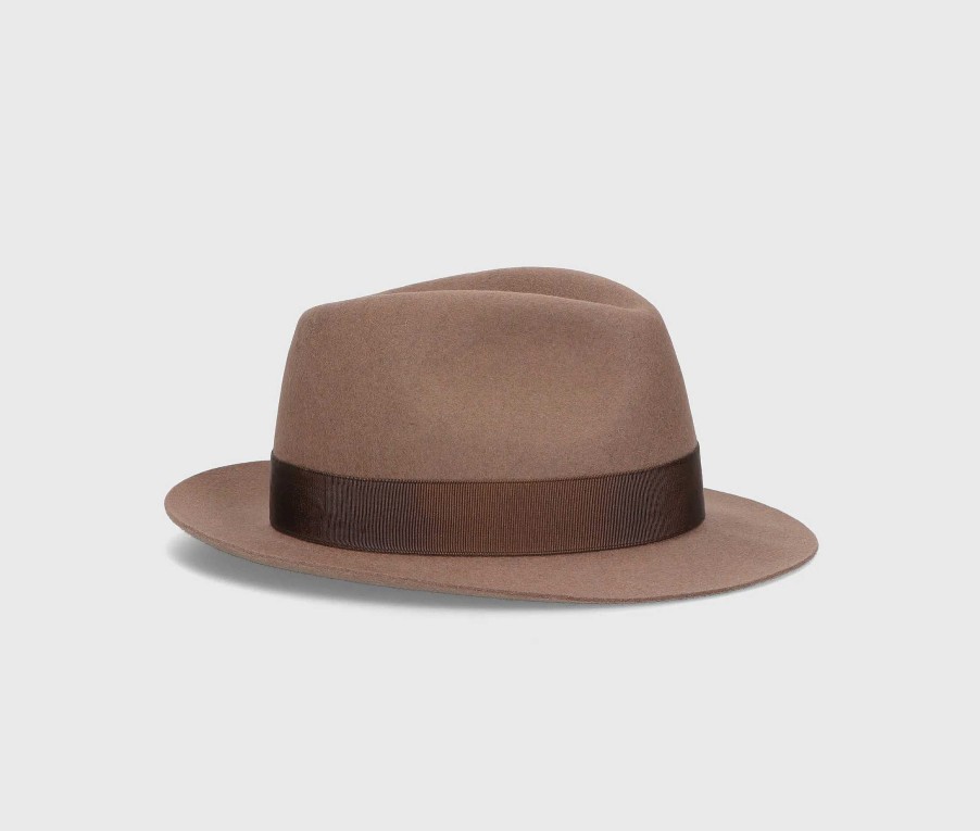 Chapeaux Borsalino | Feutre Brosse Fedora