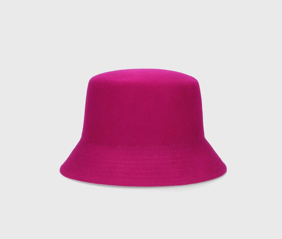 Chapeaux Borsalino | Feutre De Laine Noa Bucket