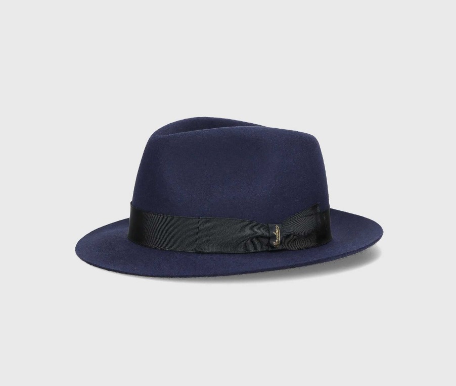 Chapeaux Borsalino | Feutre Brosse Fedora