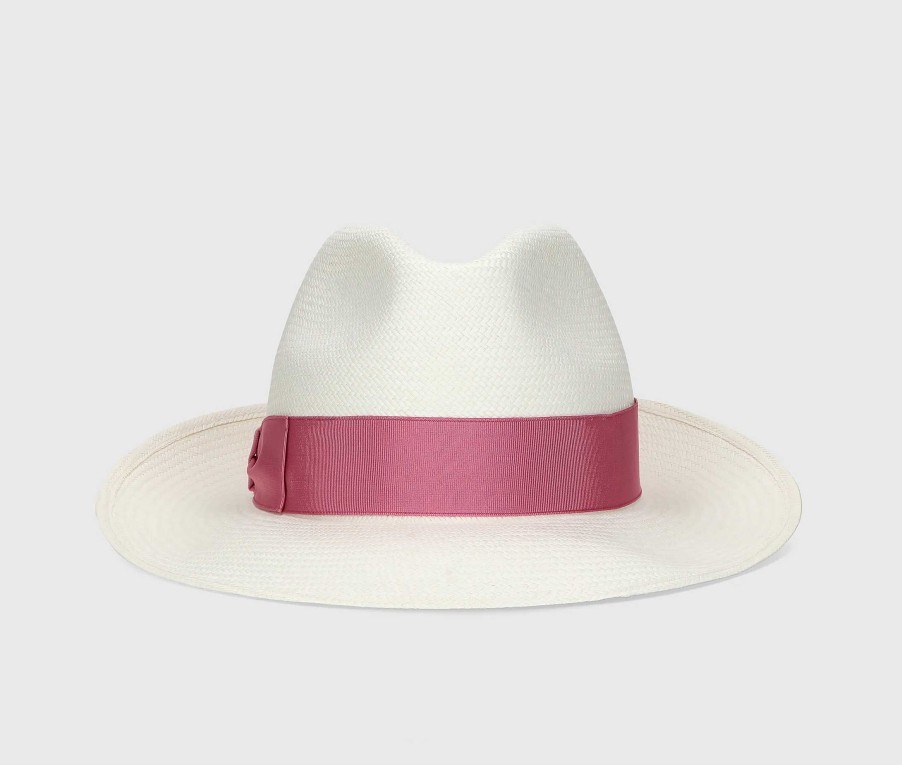 Chapeaux Borsalino | Giulietta Panama A Bord Large Et Fin