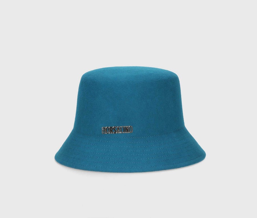 Chapeaux Borsalino | Feutre De Laine Noa Bucket