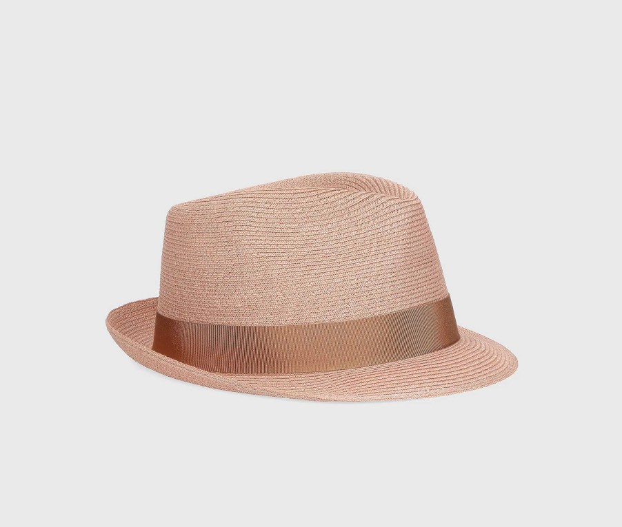 Chapeaux Borsalino | Petit Bord En Chanvre Tresse Jules