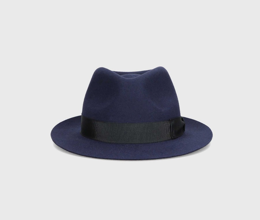 Chapeaux Borsalino | Feutre Brosse Fedora